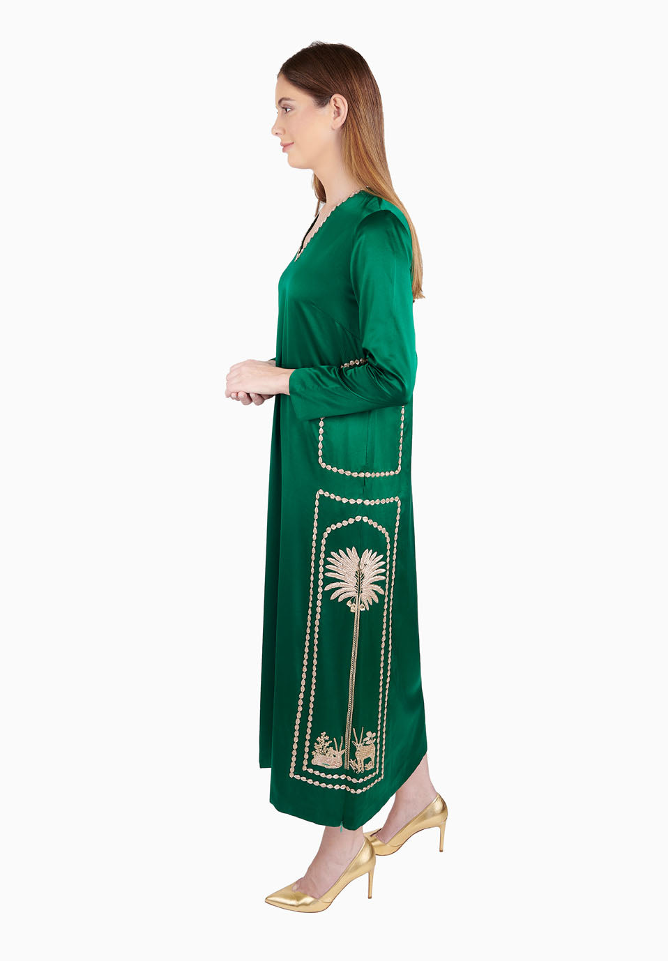 Oryx Embroidery Green