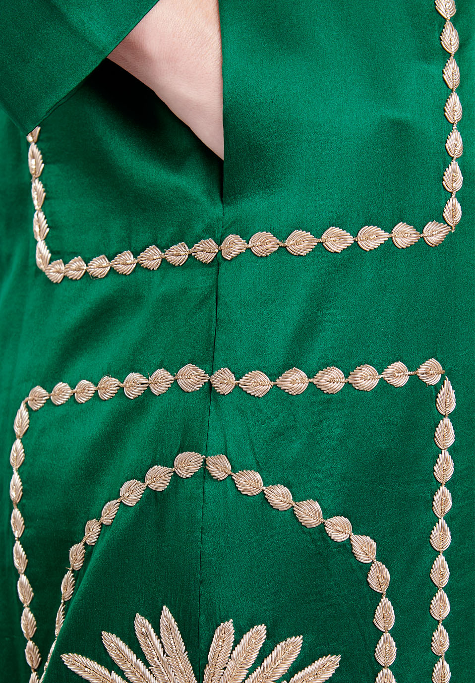 Oryx Embroidery Green