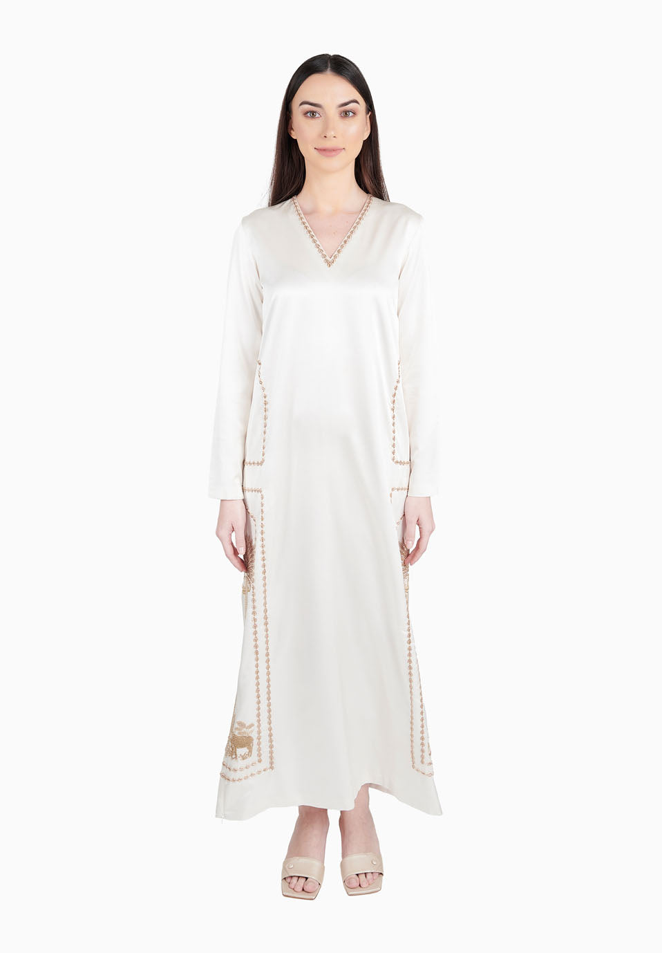 Oryx Embroidery White