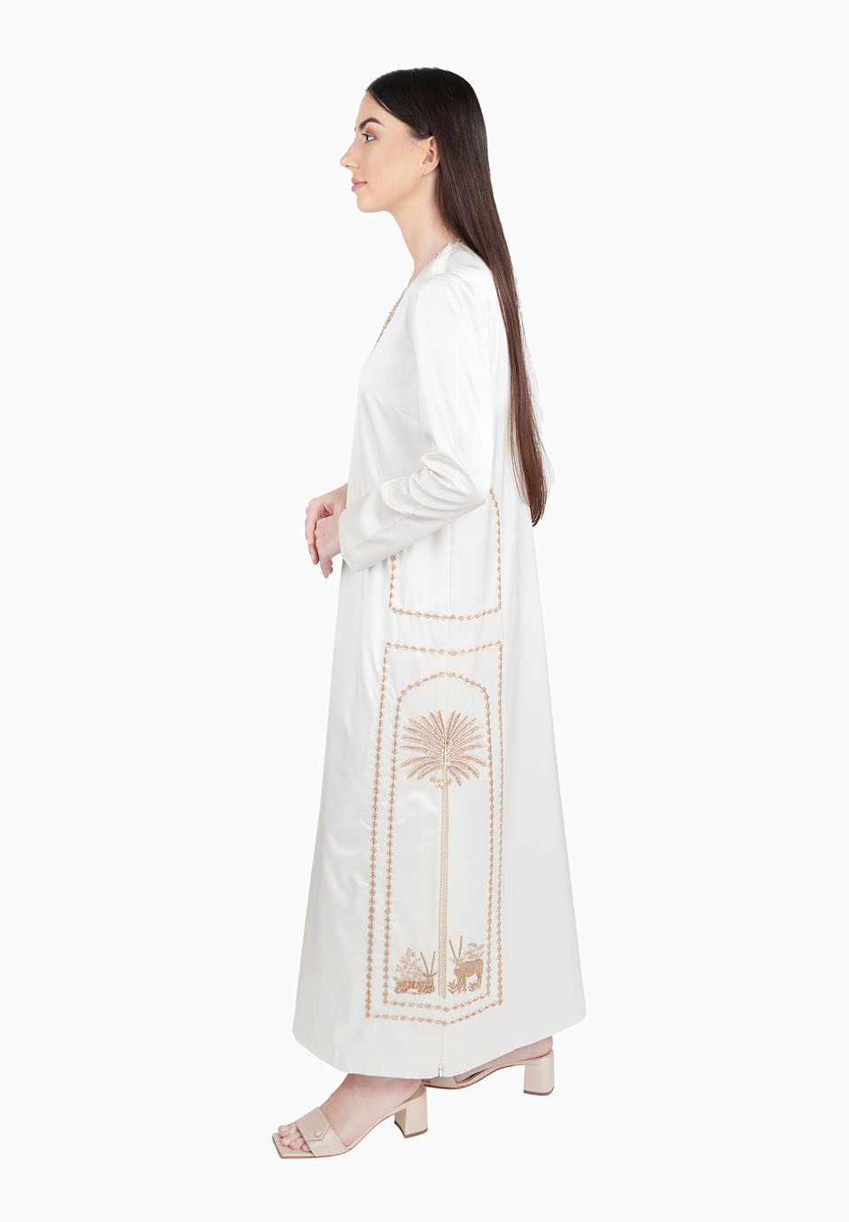 Oryx Embroidery White